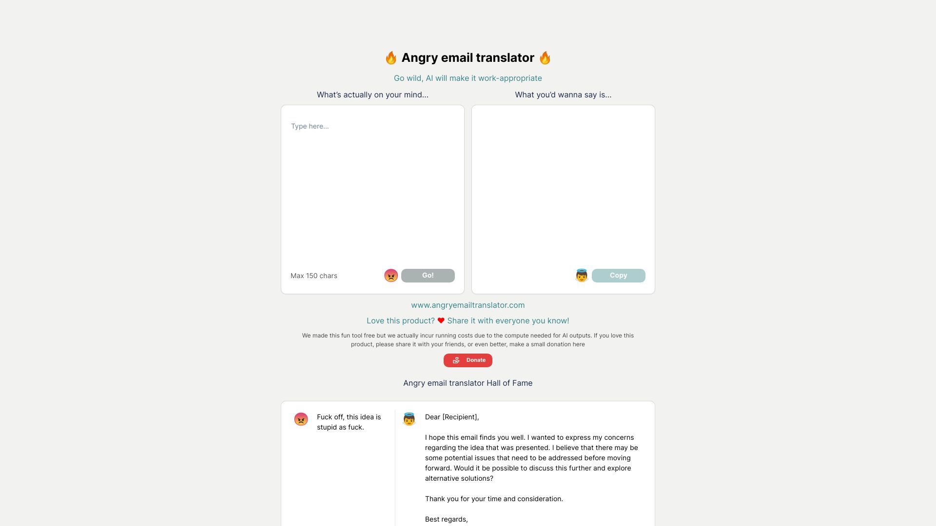 Angry Email image