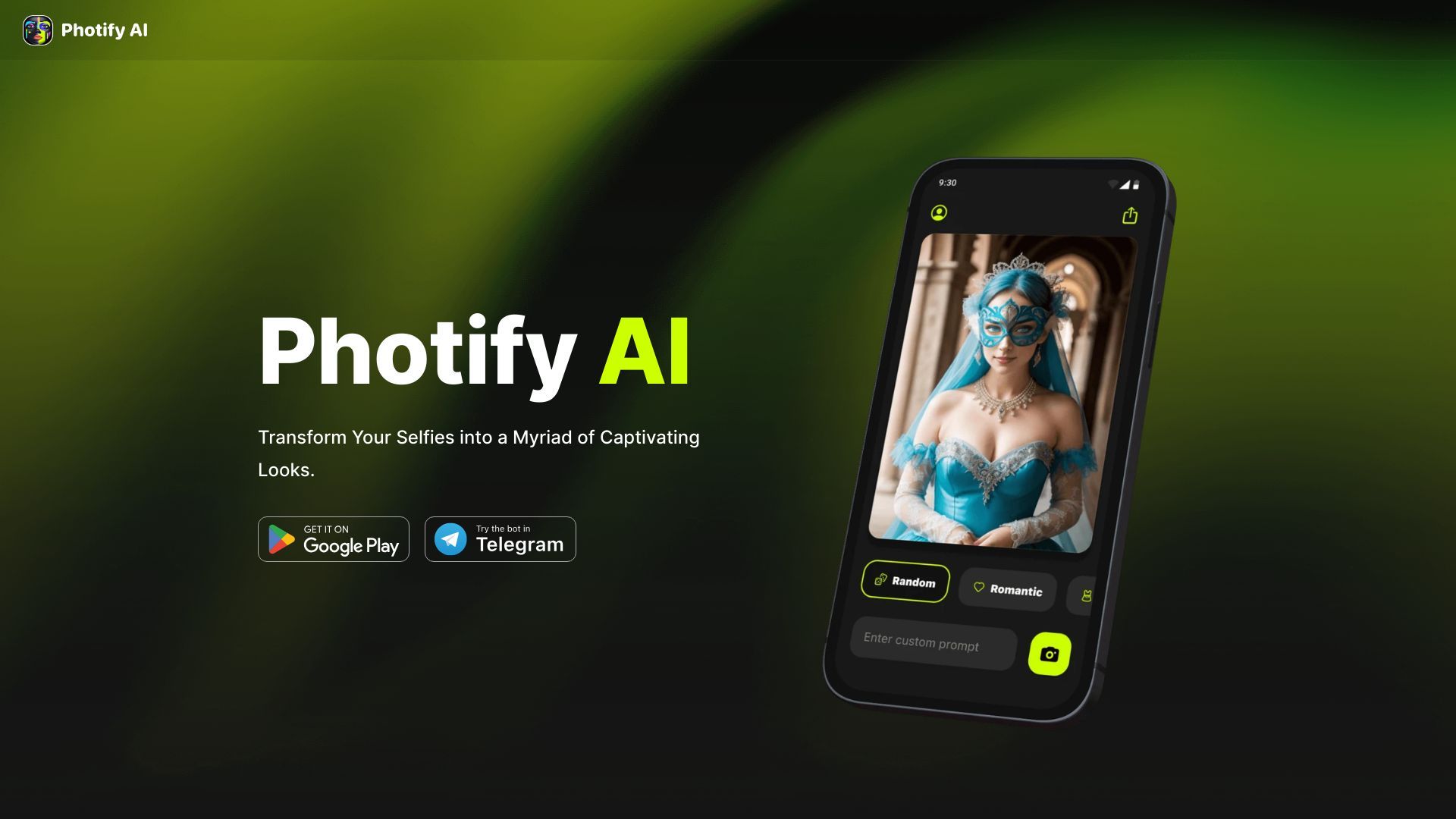 Photify AI image