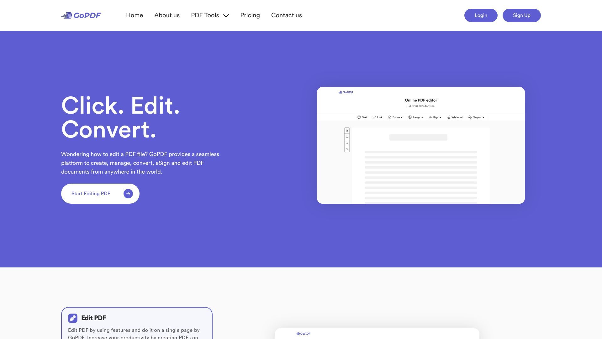 GoPDF image