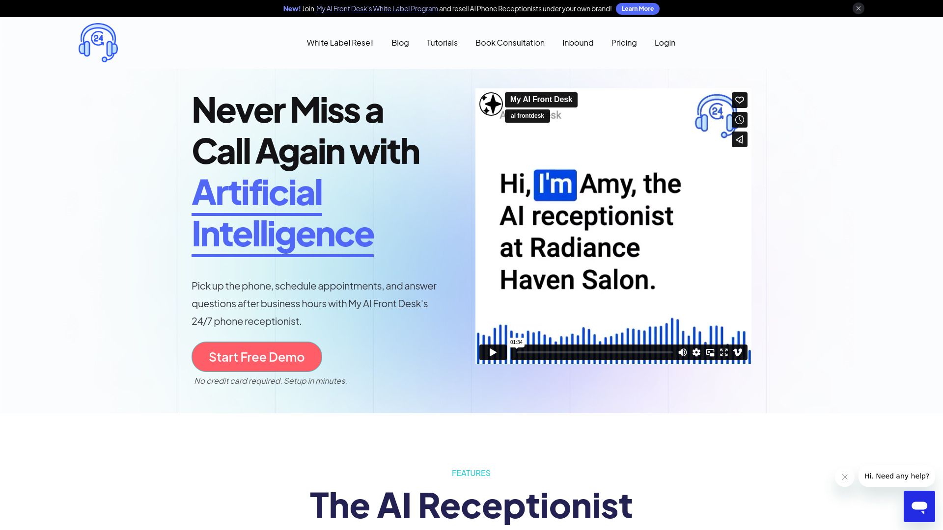 My AI Front Desk image