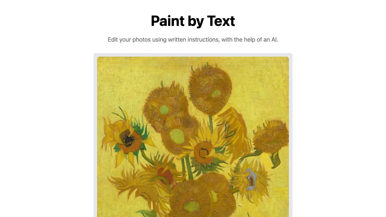 Paint by Text image