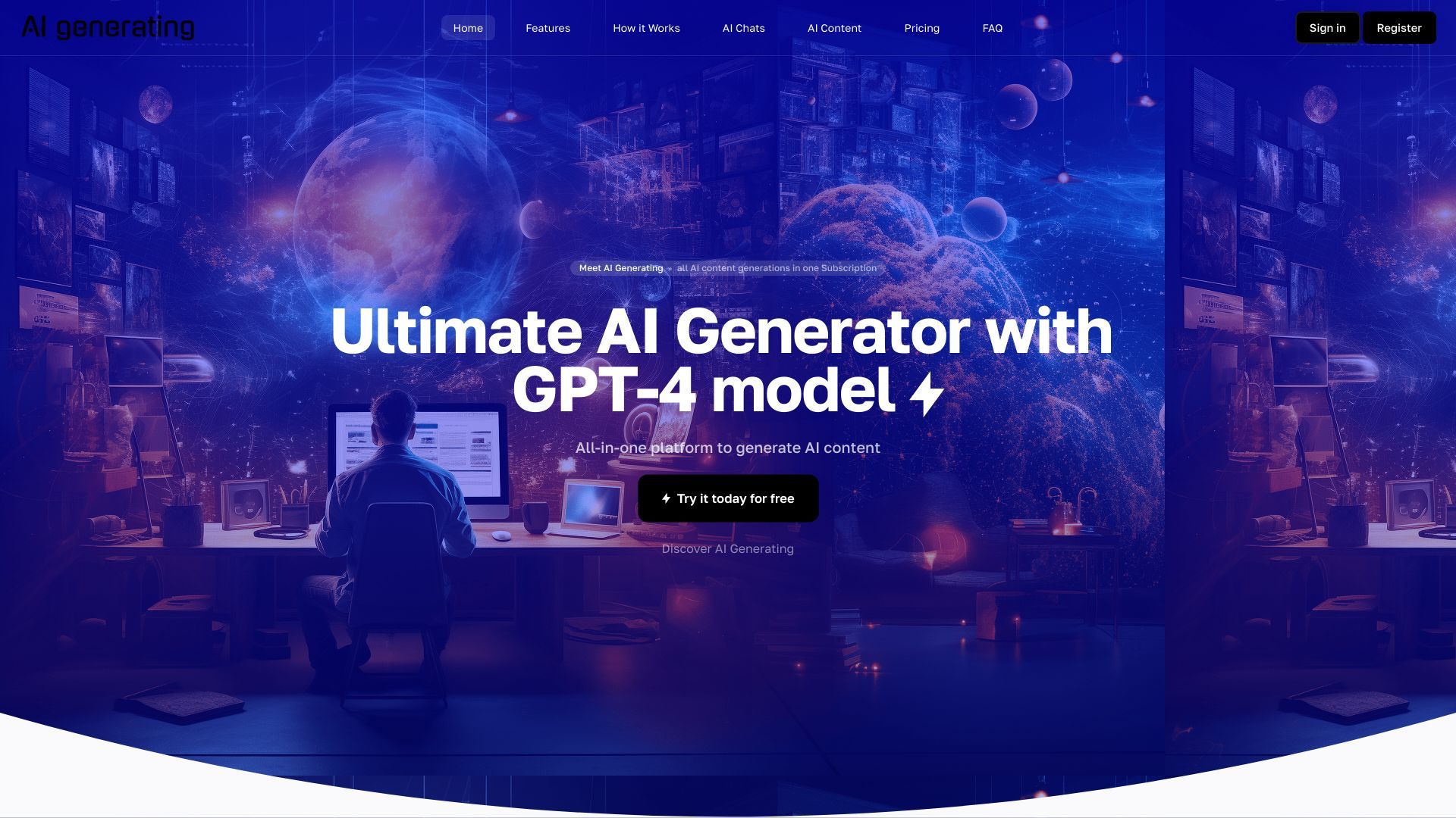 AI Generating image