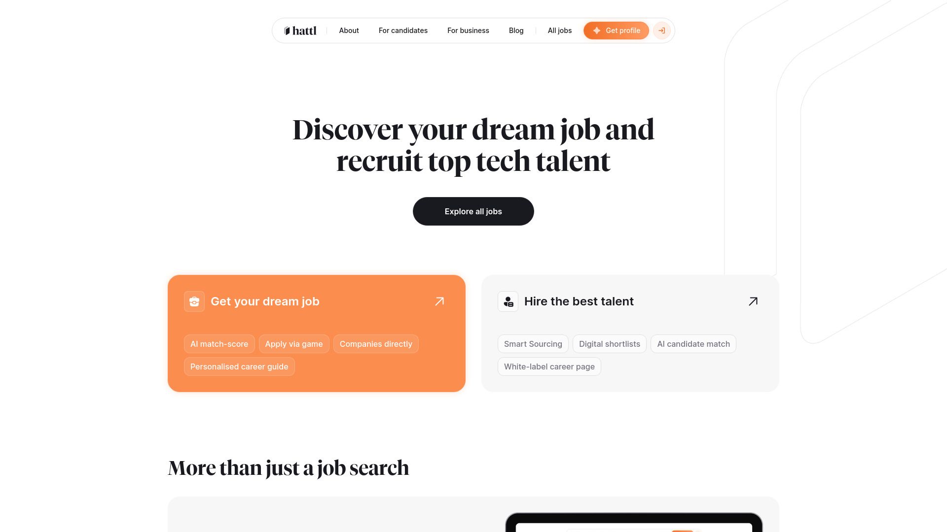 Hattl: Recruitment Software with AI Candidate Screening image
