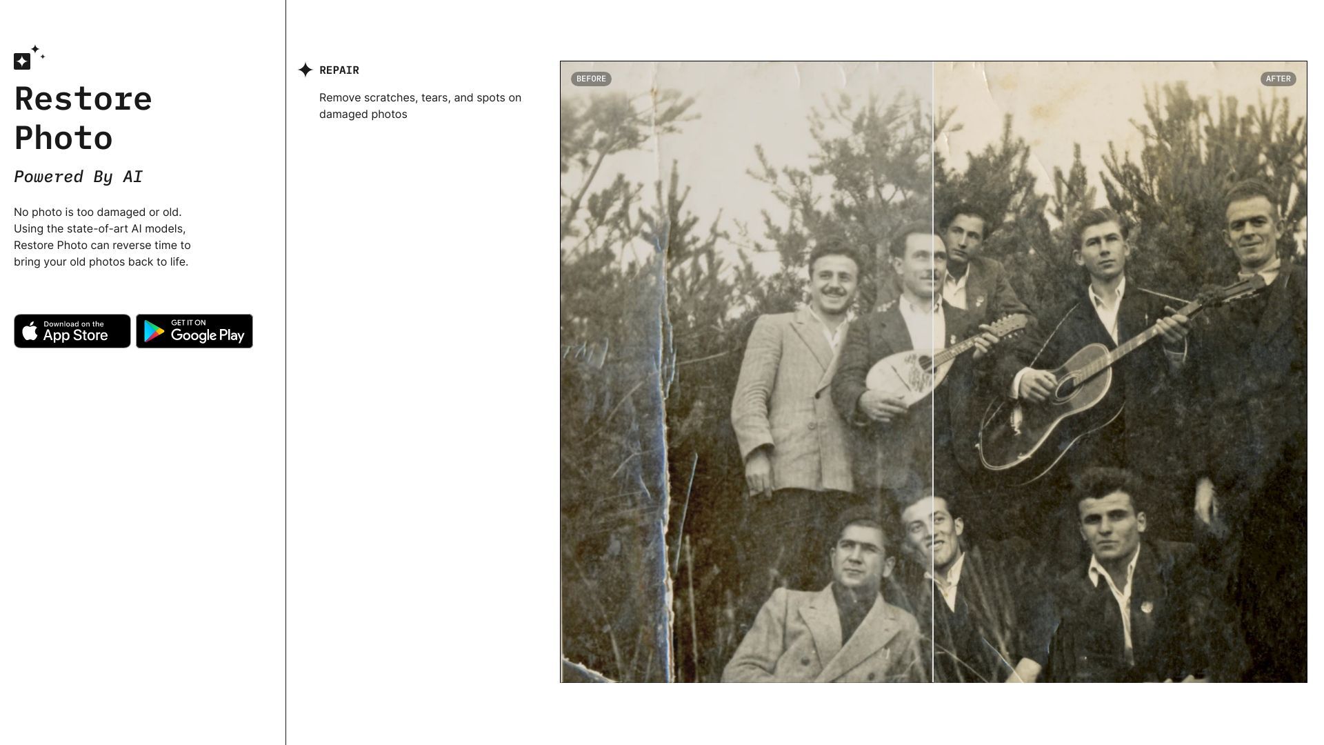 Restore Photo image