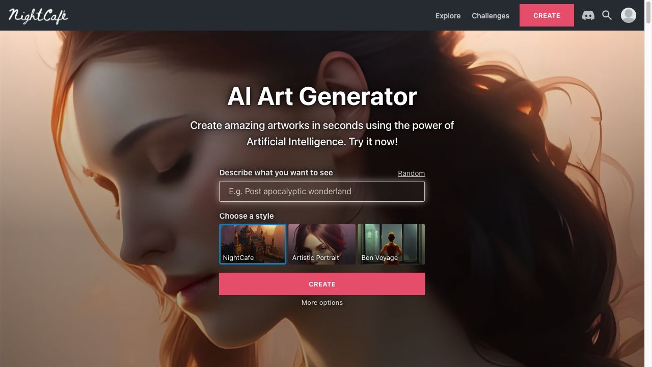 NightCafe Creator image