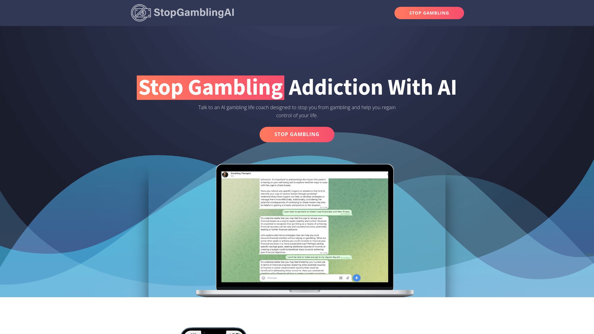 StopGamblingAI image