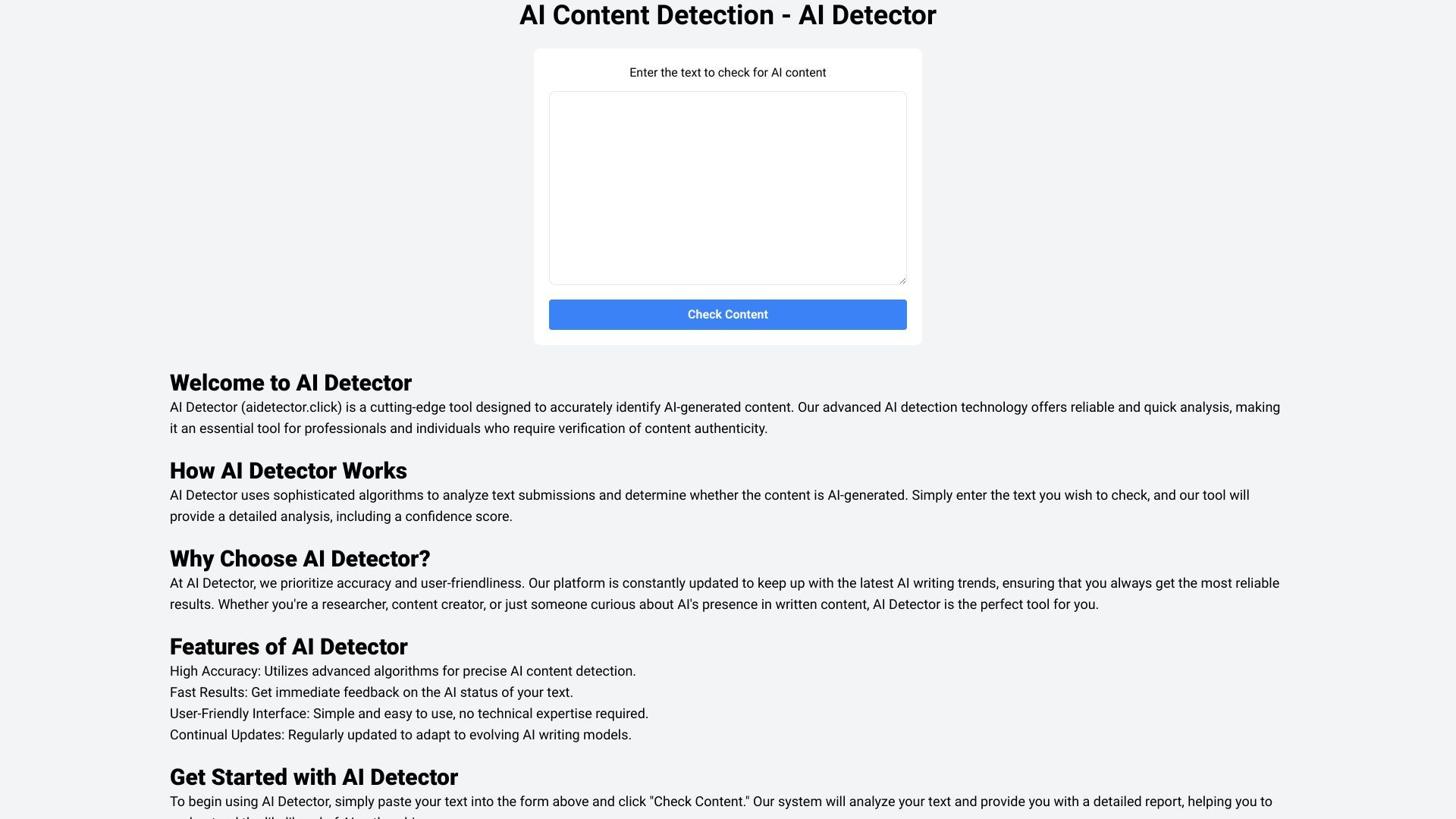 AI Detector image