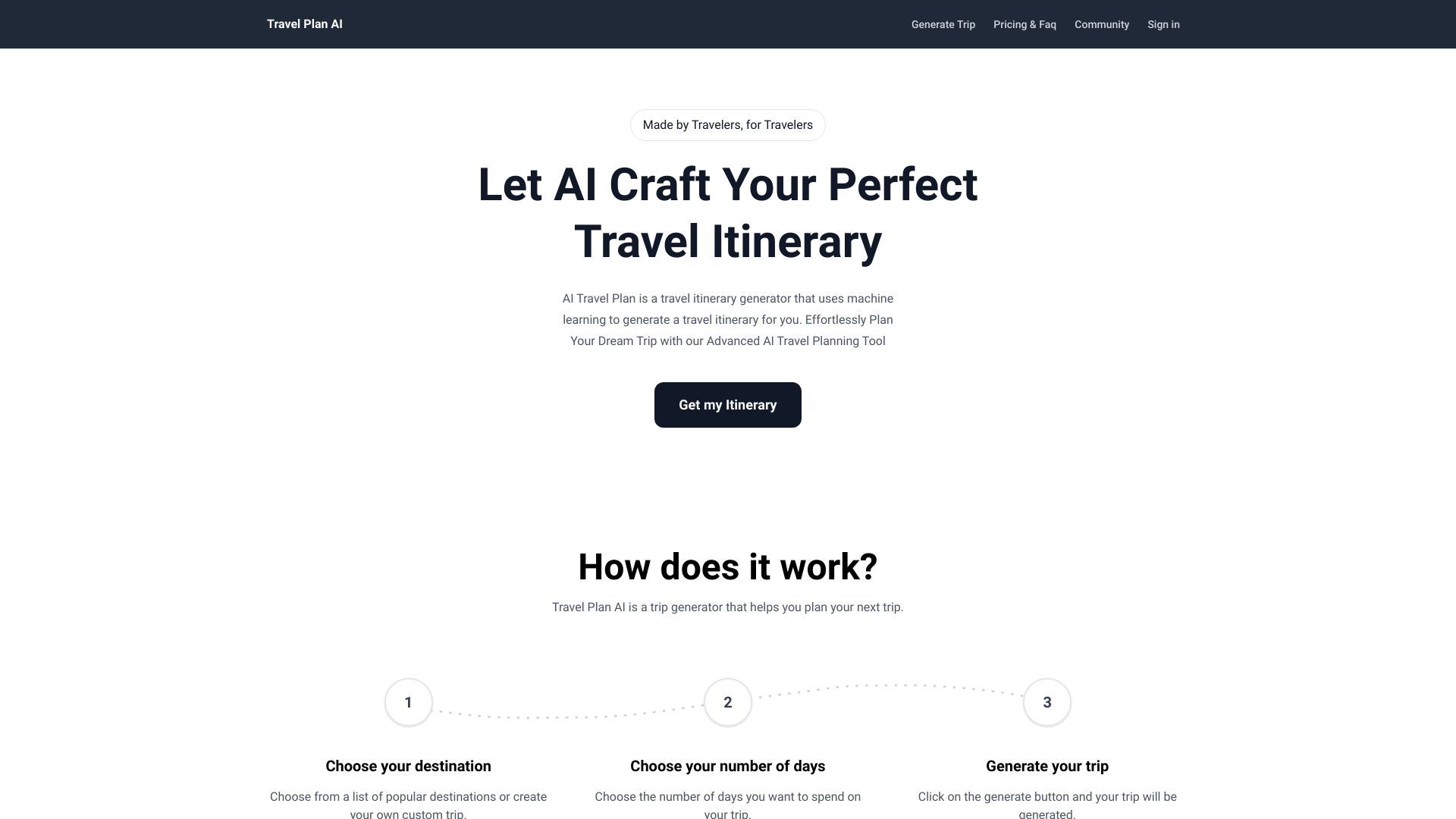 AI Travel Plan image