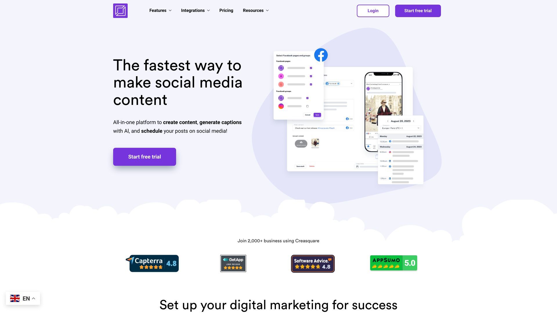 Creasquare | Digital Content Solution image