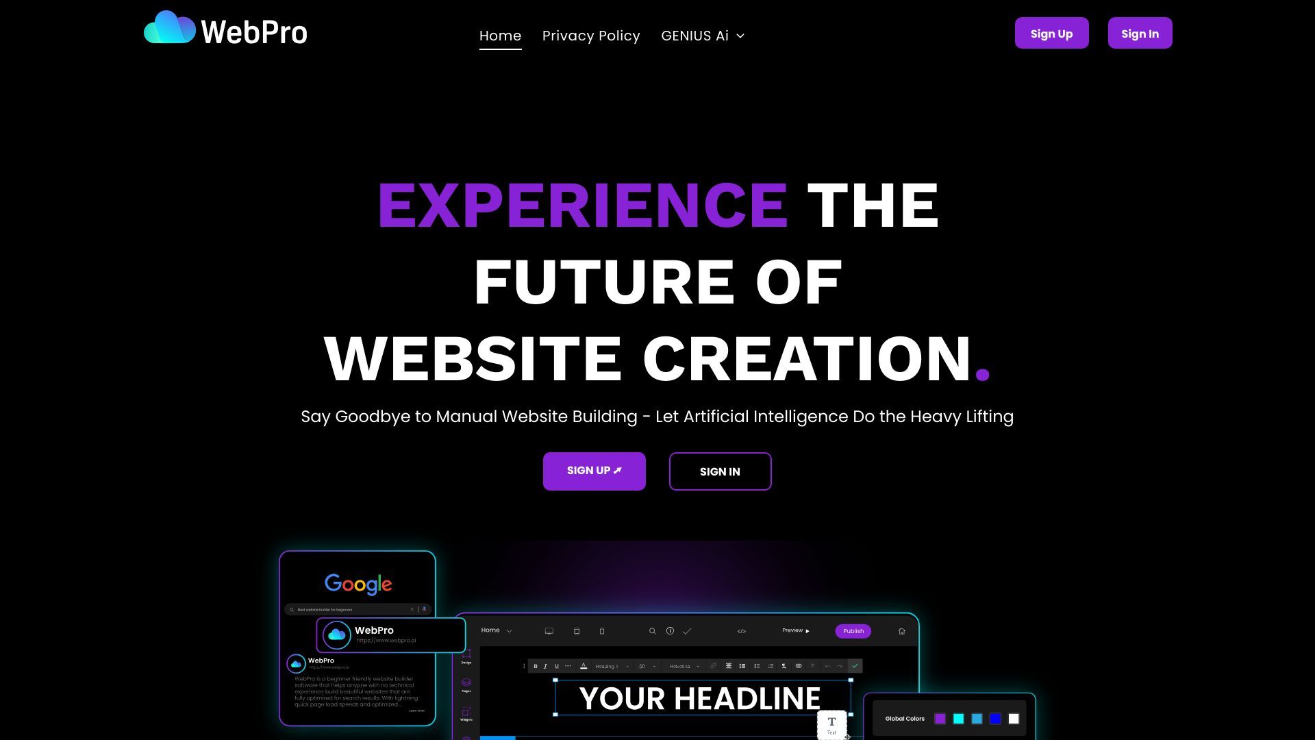 WebPro.ai image