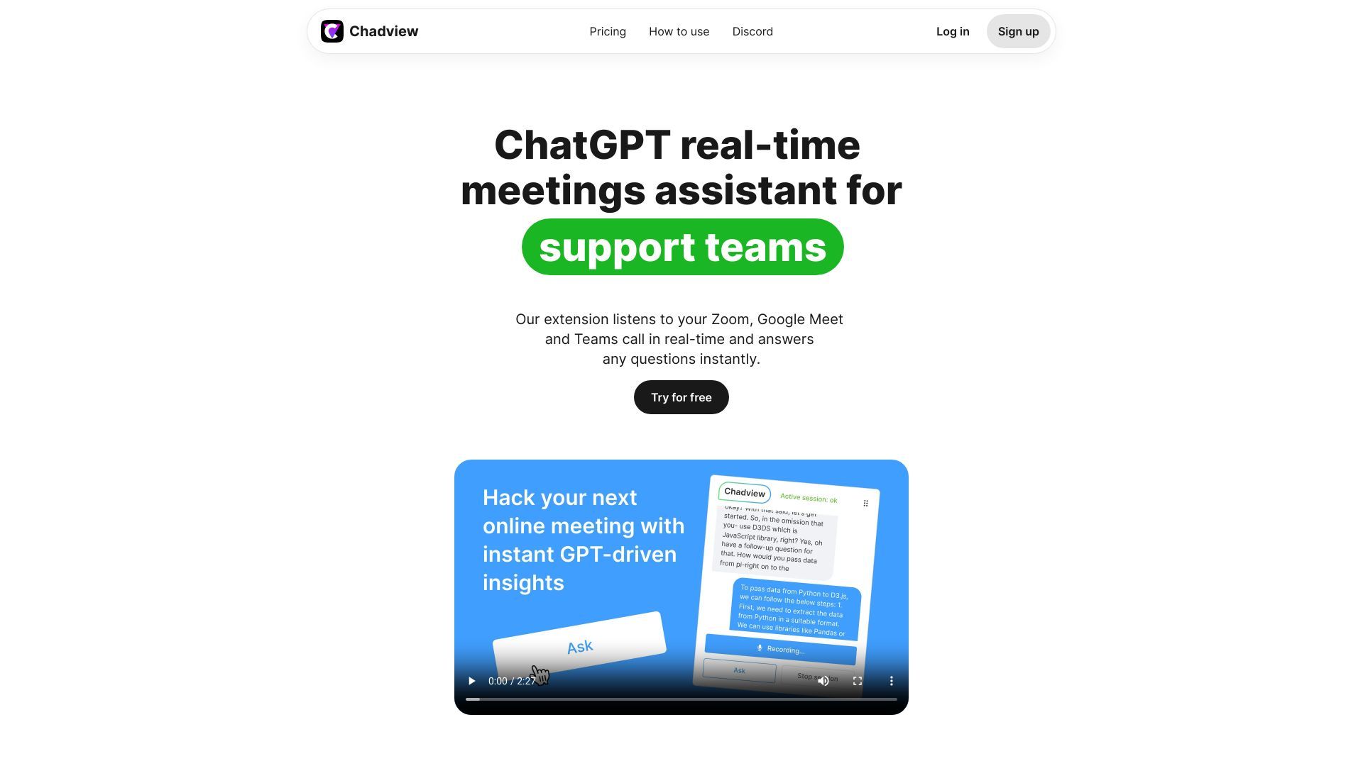 Chadview image