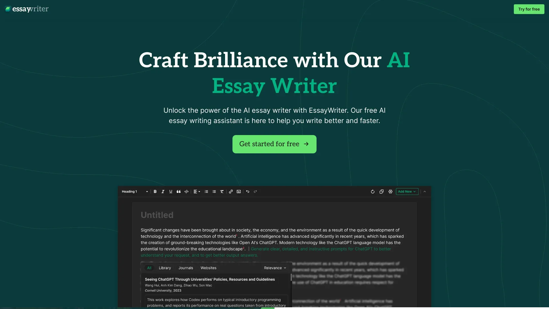 EssayWriter image