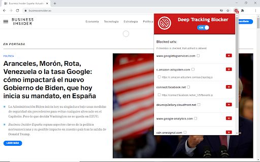 Deep Tracking Blocker image