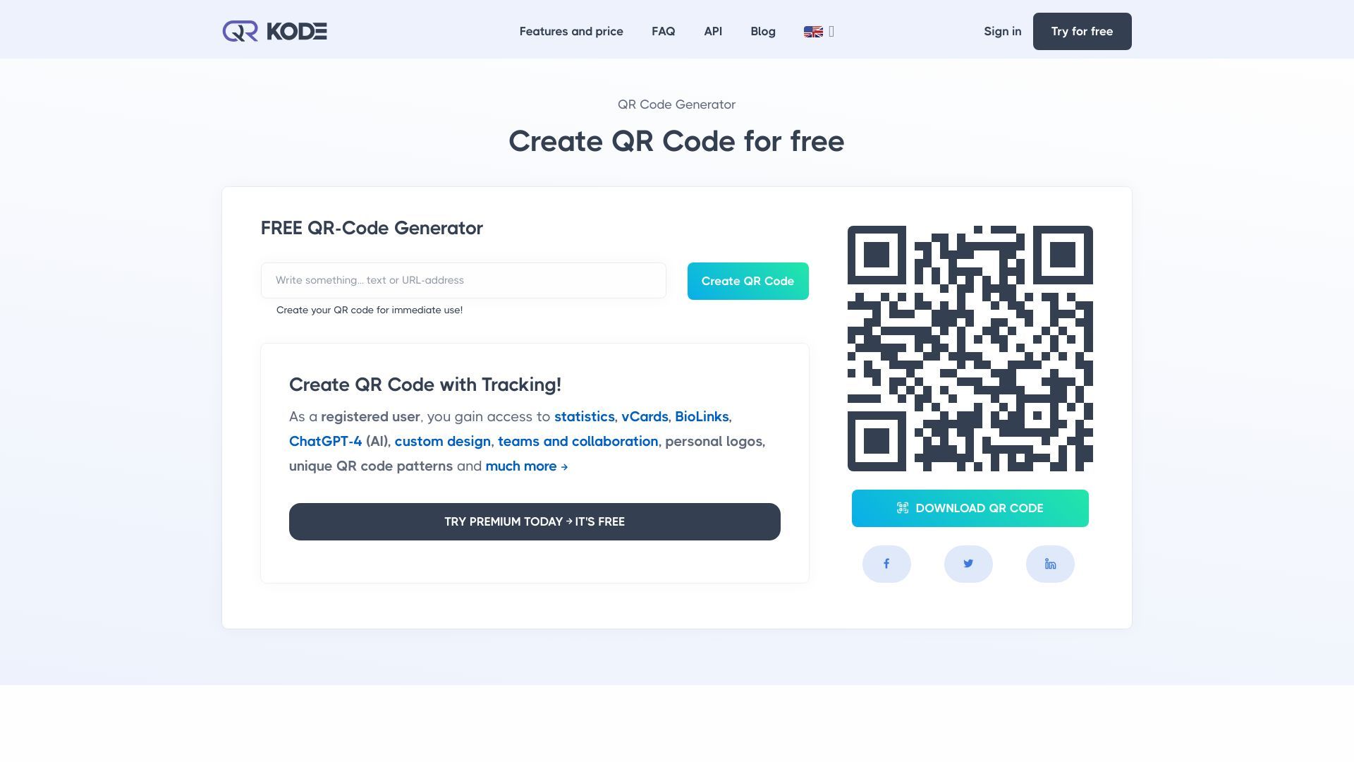 QR-Kode.no image