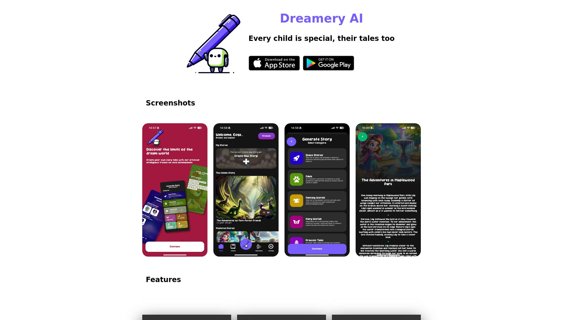 Dreamery AI image