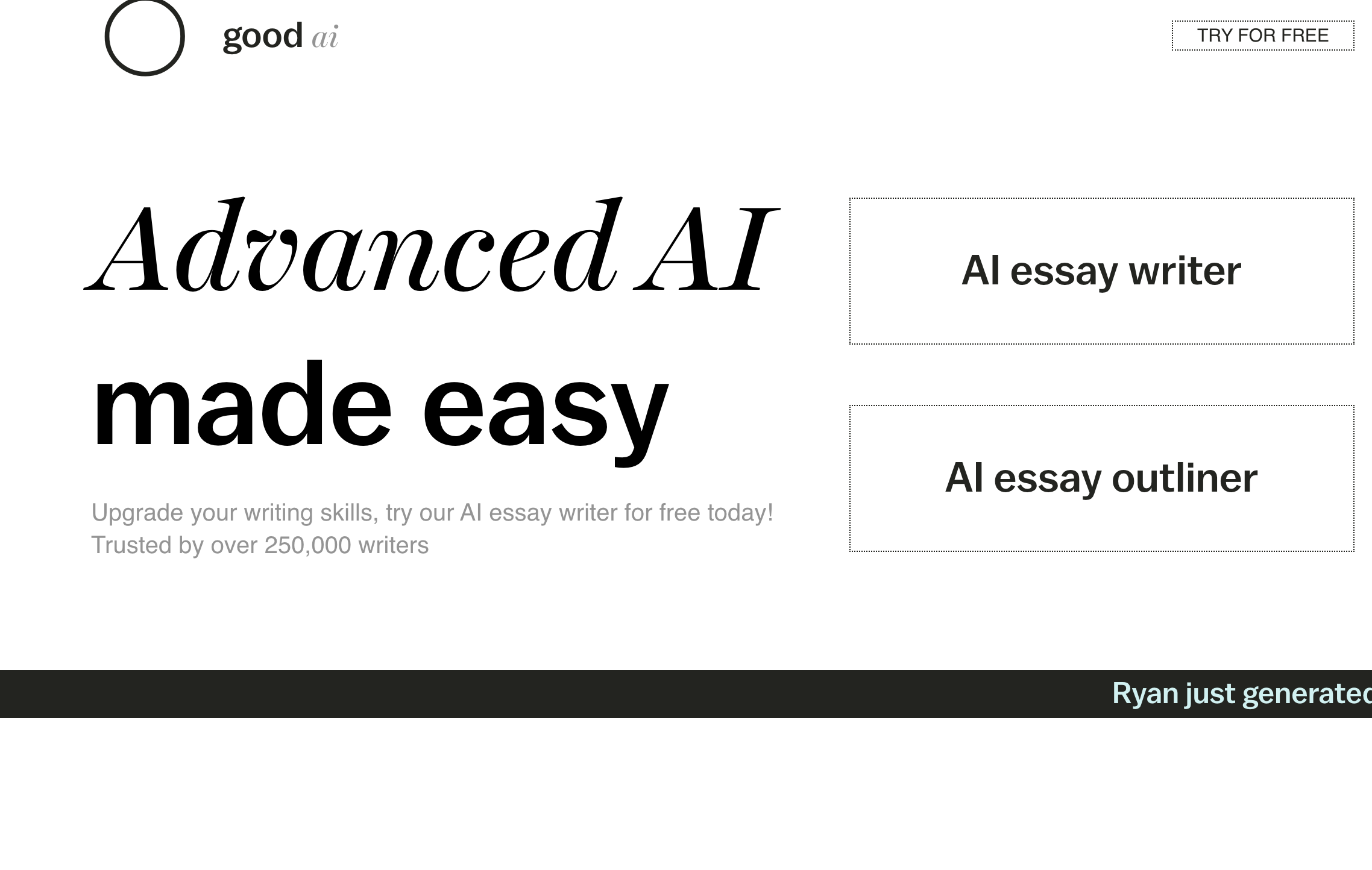 The Good AI image