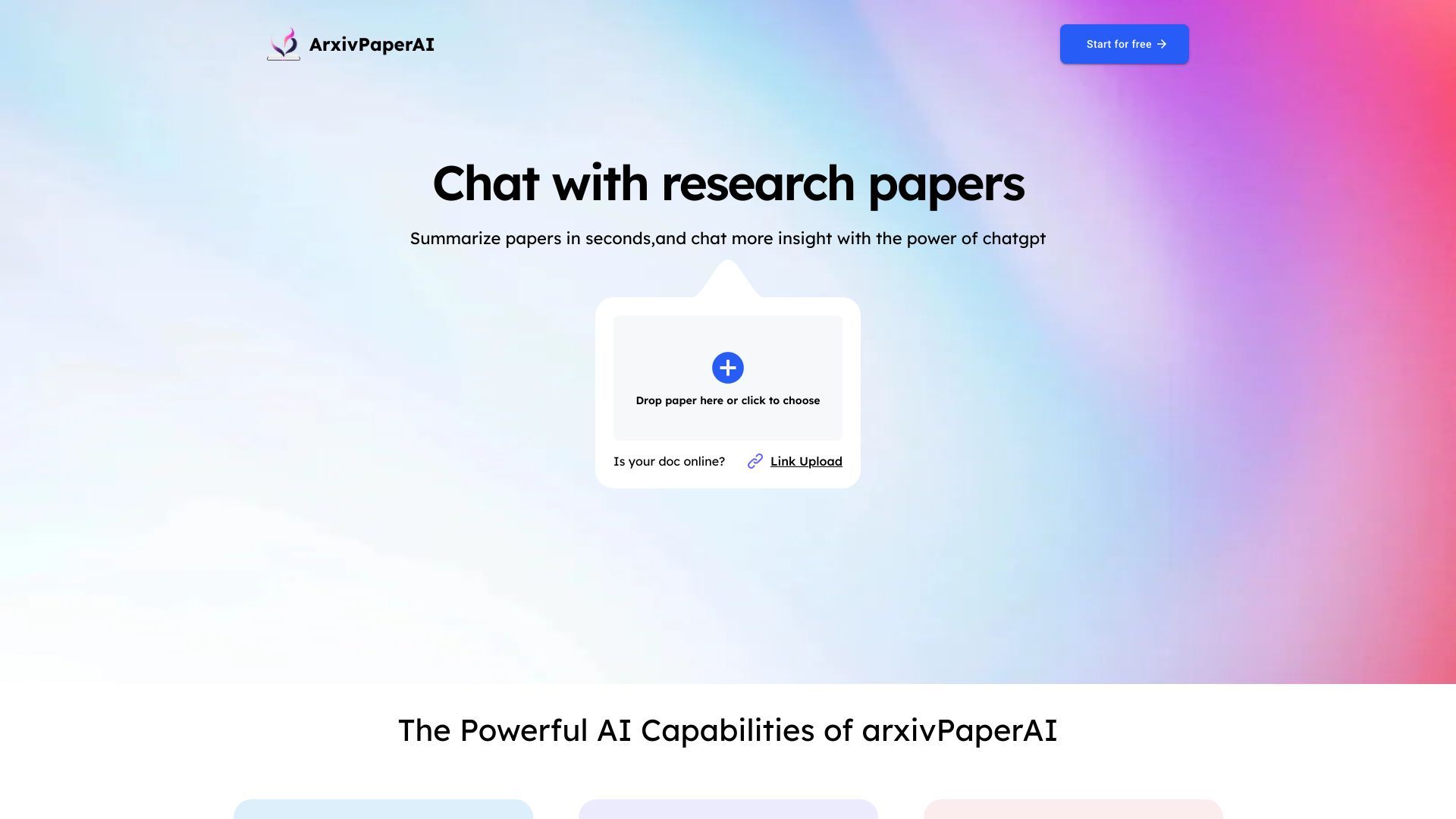 ArxivPaperAI image