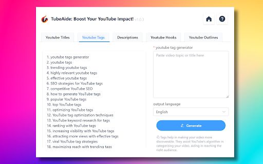 TubeAIde image