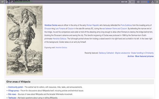 Text2Speech Chrome Extension image