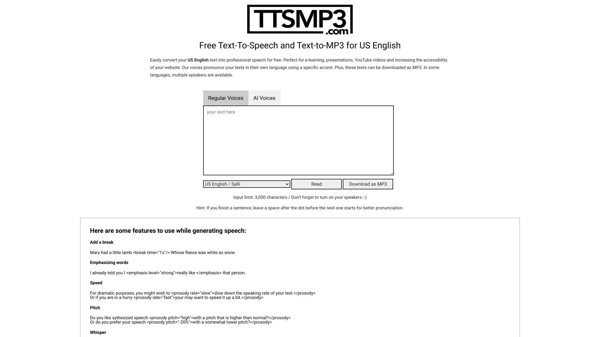 ttsMP3.com image