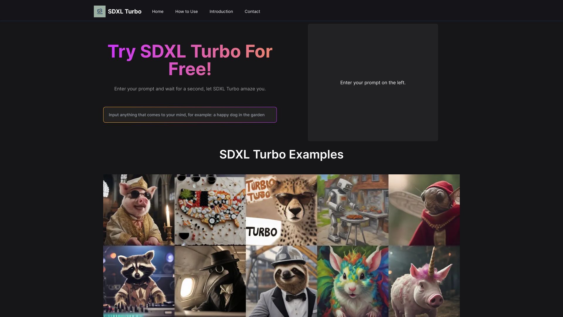SDXL Turbo image