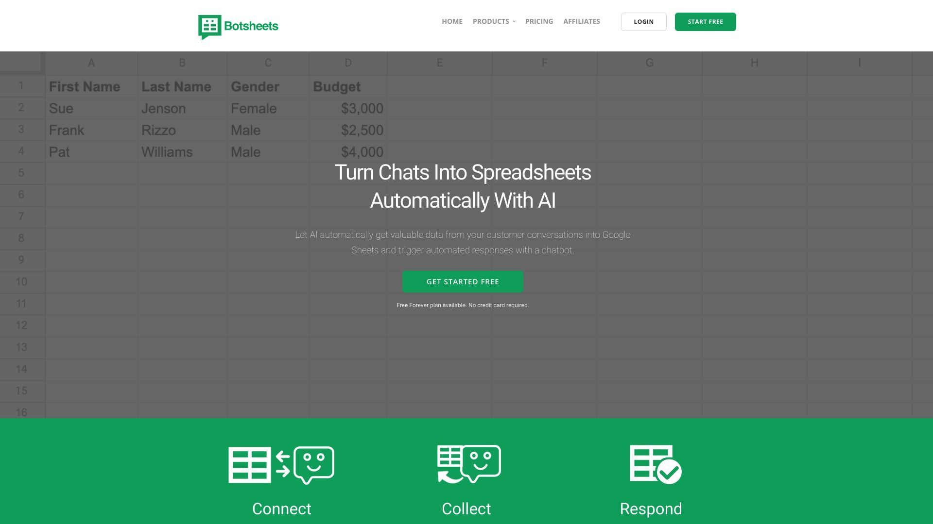 Botsheets: Chat Automation With Google Sheets image
