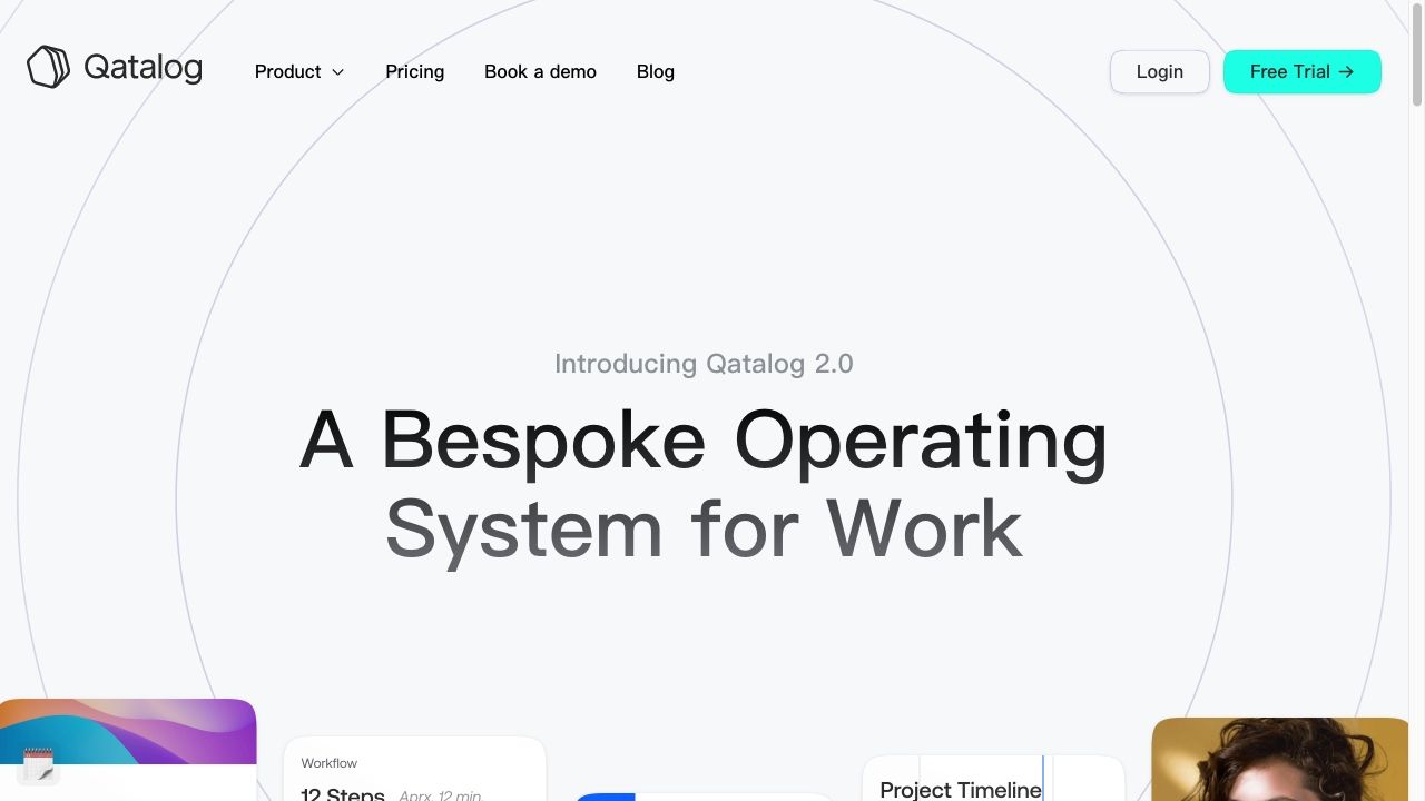 Qatalog: AI Search & Knowledge Intelligence for Enterprise image
