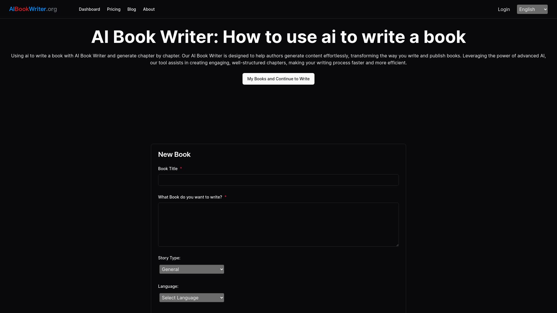 AI Book Writer image