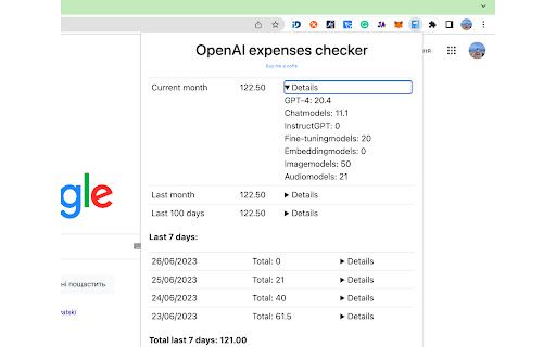 OpenAI Expenses Checker image