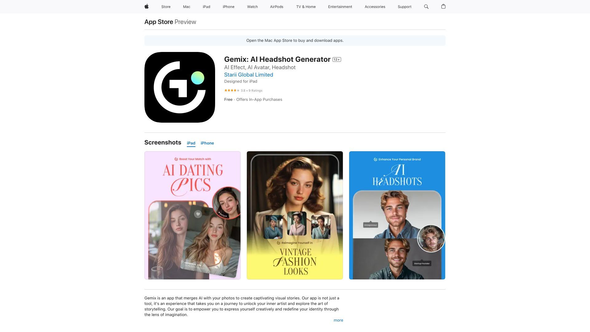 Gemix: AI Photo Generator image