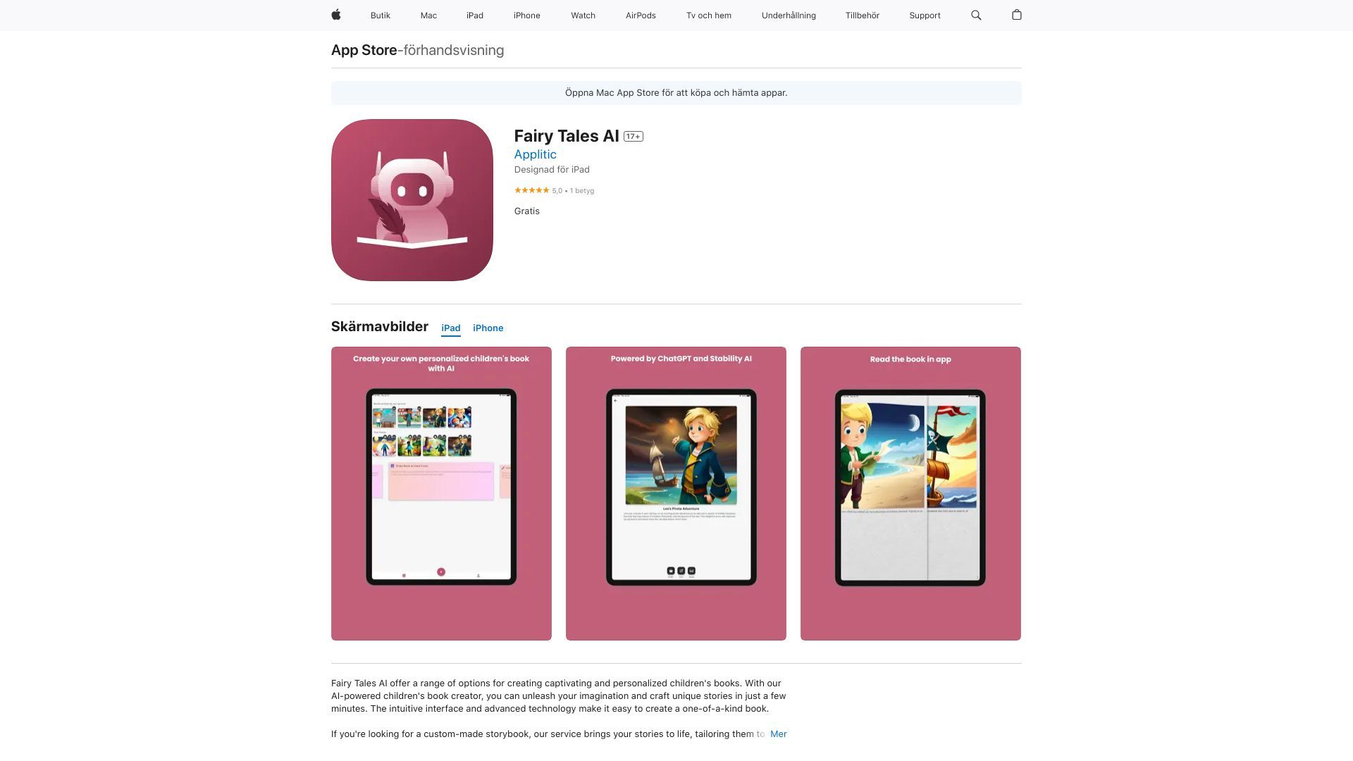 Fairy Tales AI image