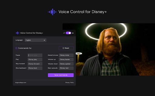 Voice Control for Disney+ image