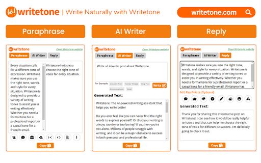 Writetone image