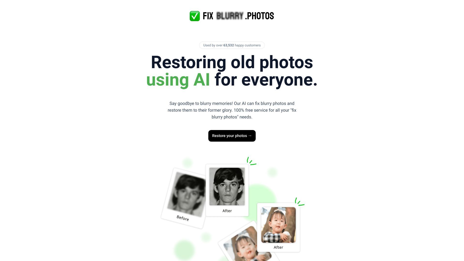 Fix Blurry Photos image