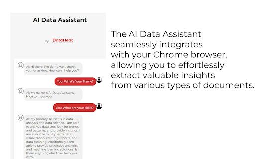 DataHeat Chrome Extension image