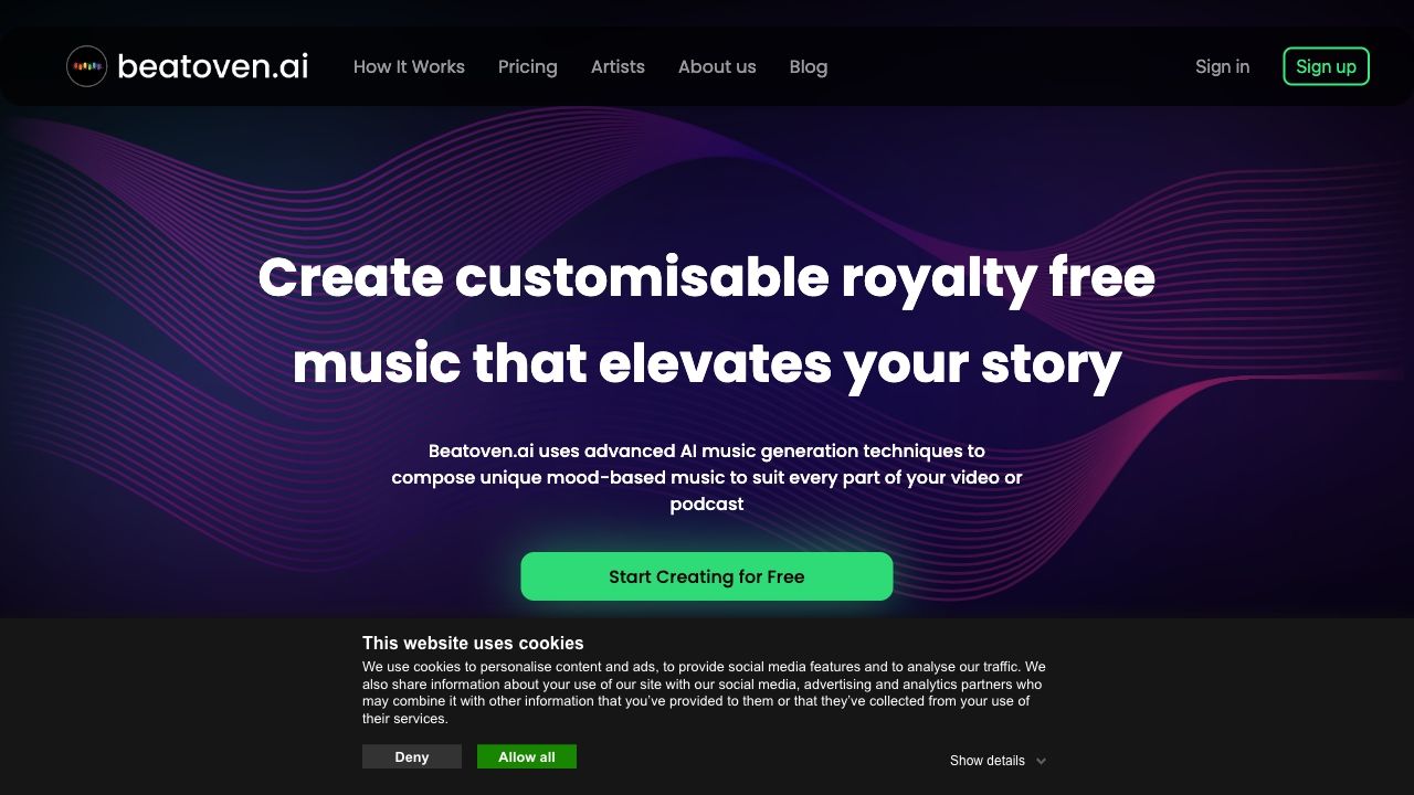 Beatoven.ai image