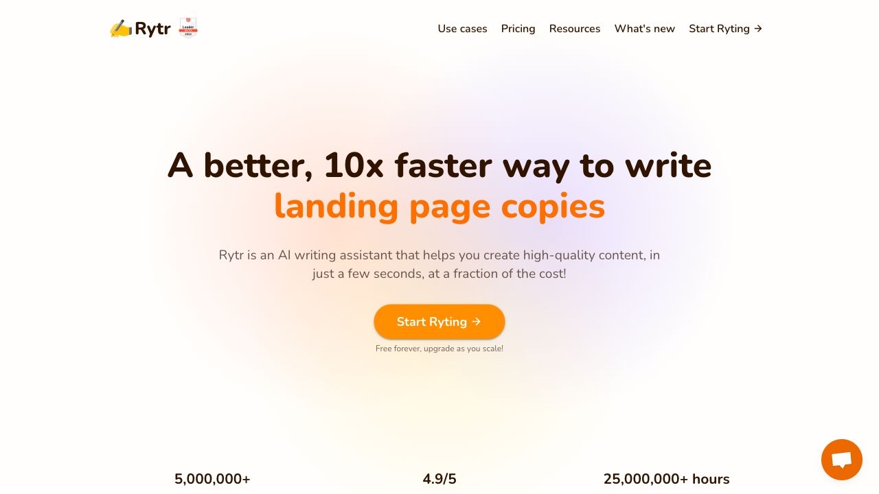 Rytr - Best AI Writer, Content Generator & Writing Assistant image