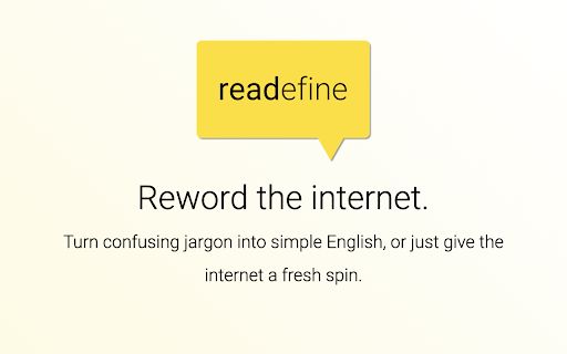 Readefine image