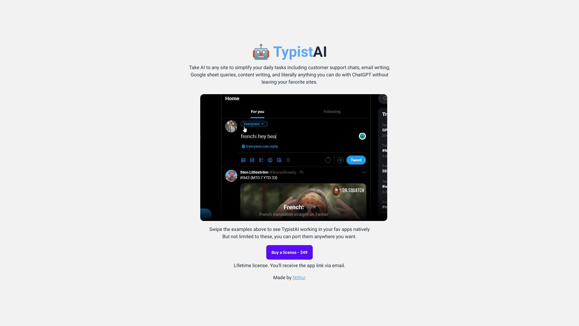 TypistAI image