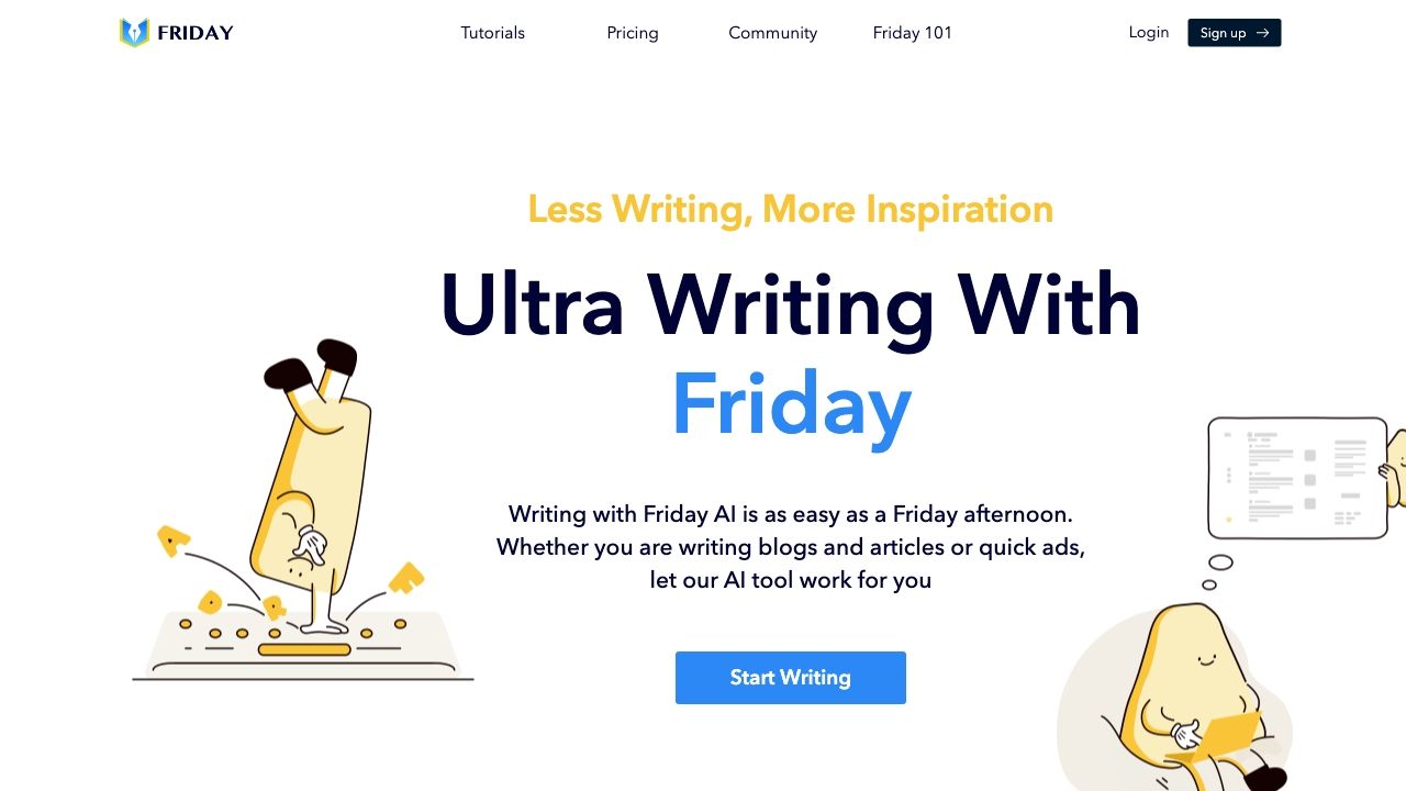 HeyFriday - Ultimate AI Writer image