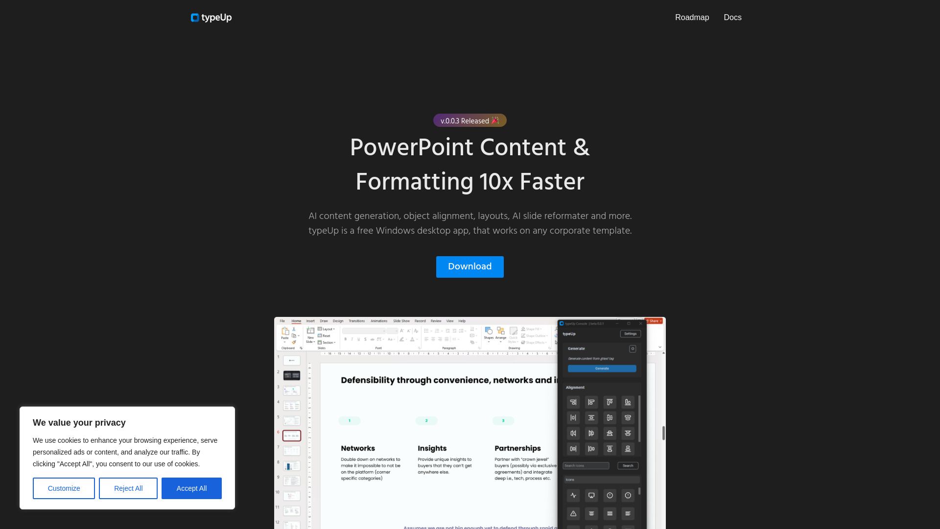 typeUp image
