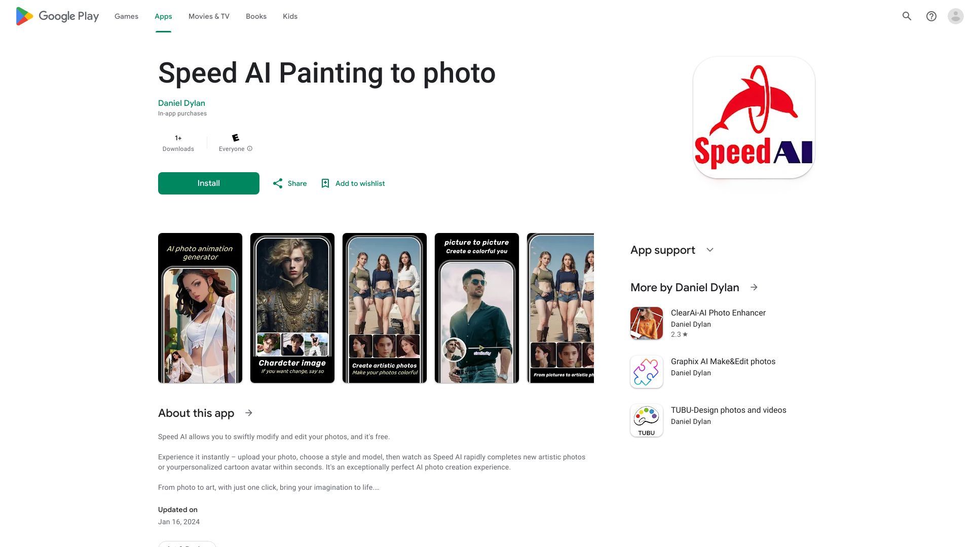 Speed AI image