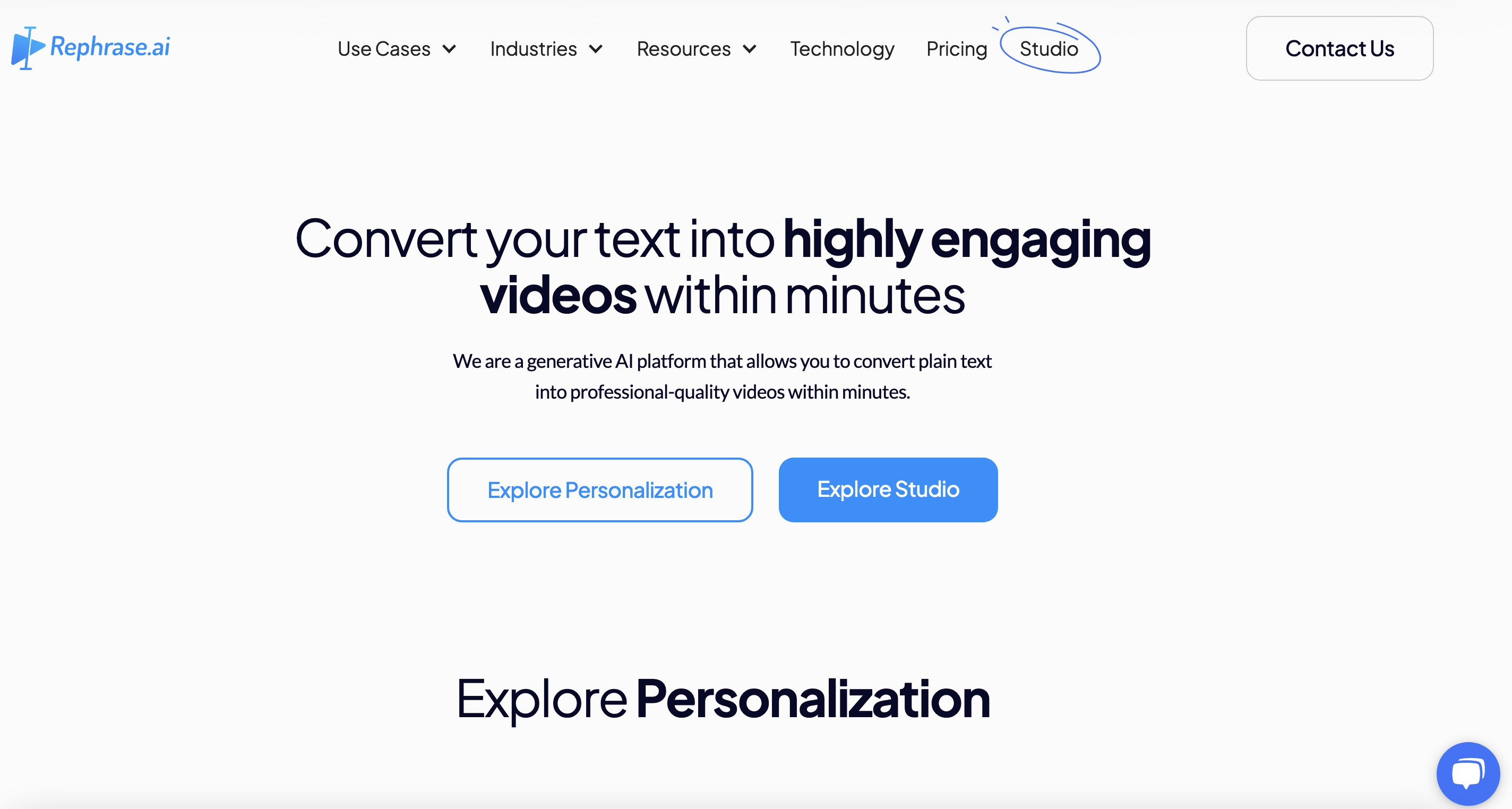 Rephrase.ai image