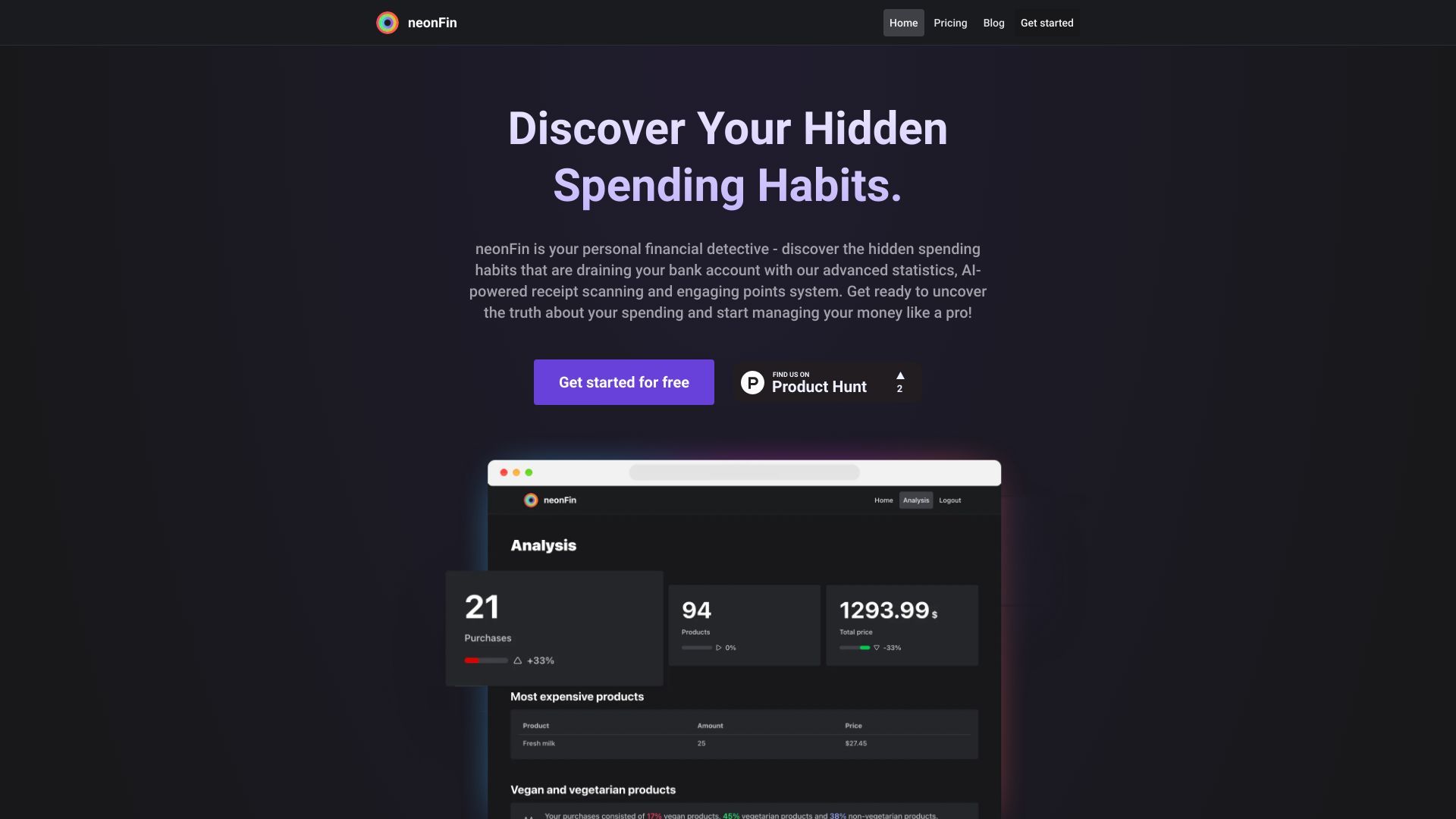 neonFin image