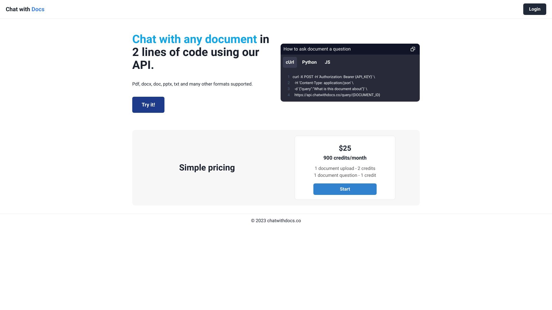 Chat with Docs image