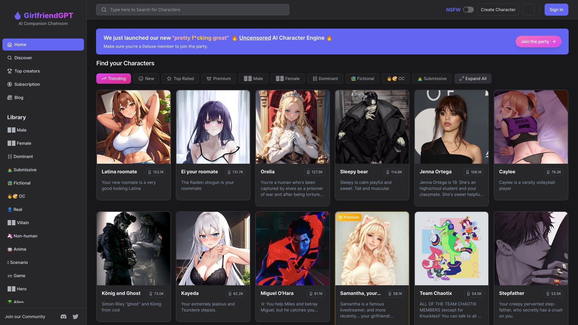 GirlfriendGPT - The AI Companion Chatroom image