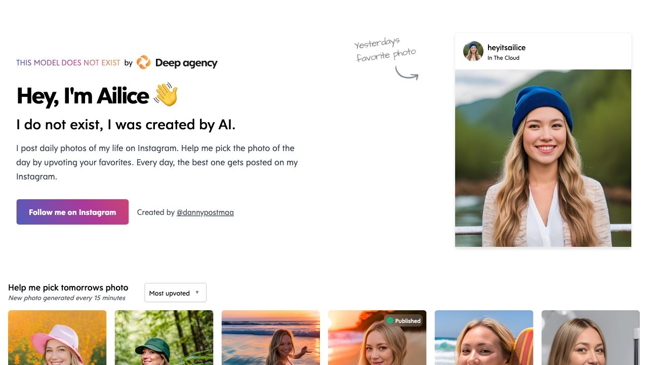 Ailice - AI Influencer image