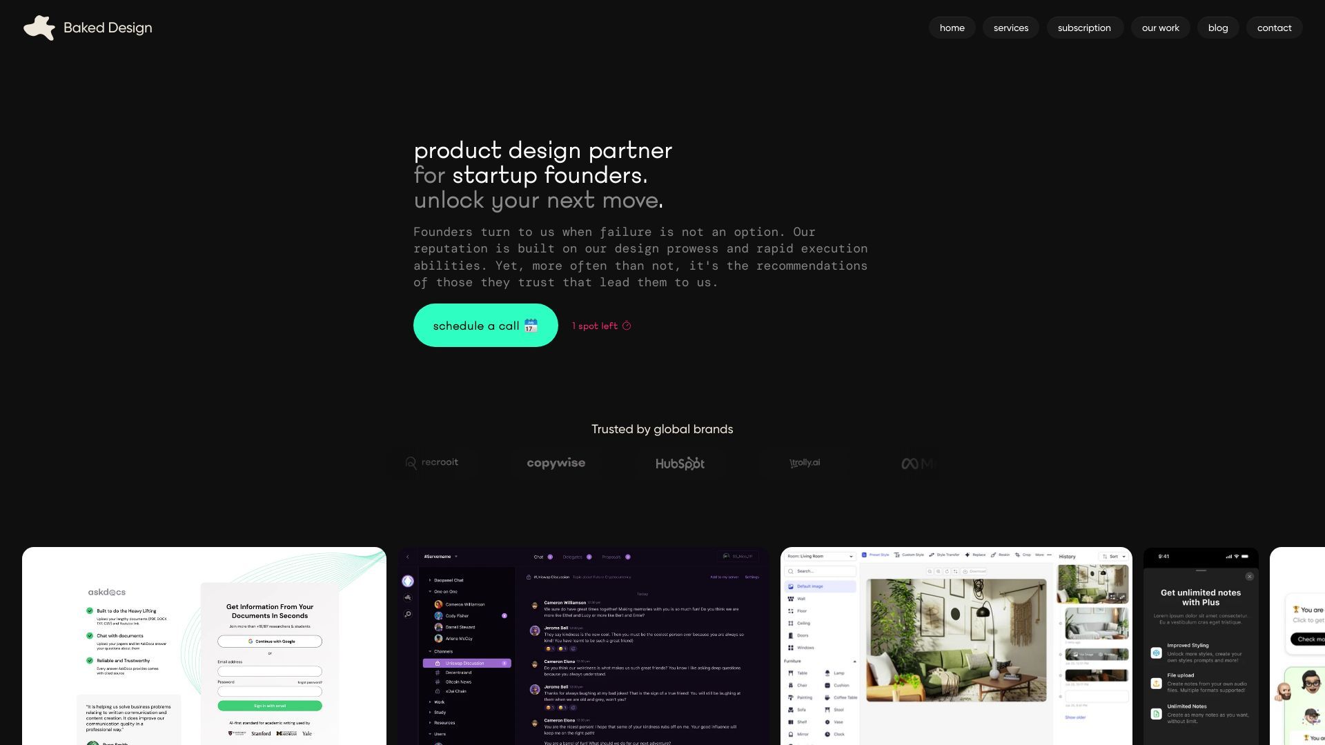 Baked Studio image