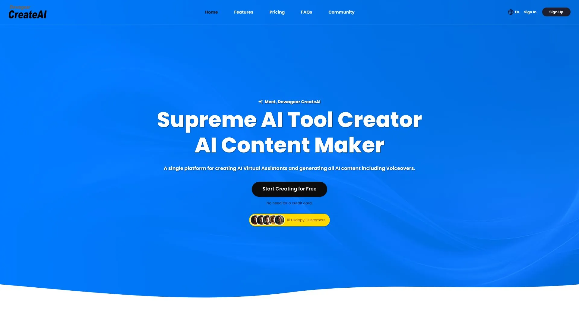 Dewagear CreateAI image