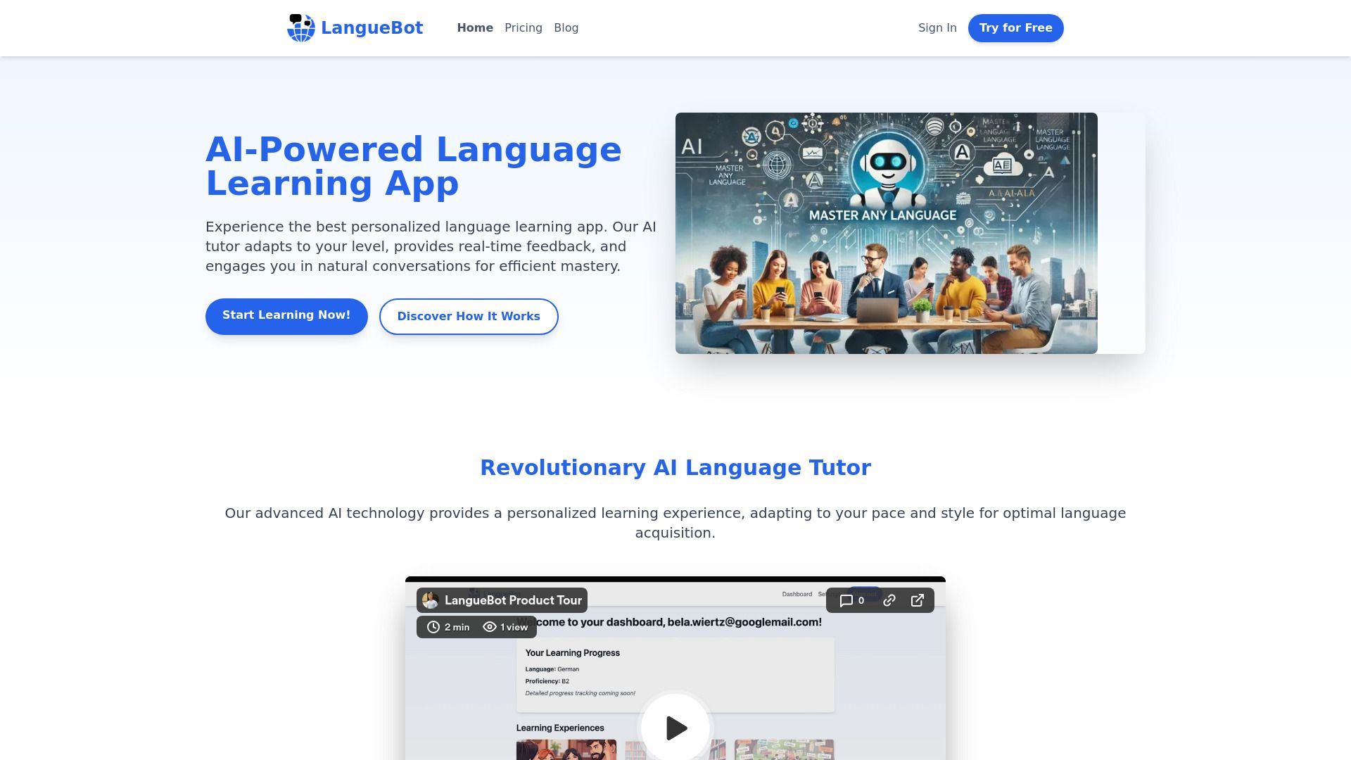 LangueBot image